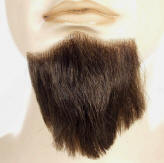 3 Point 100% Human Hair Beard