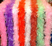 Feather Boa 6' Chandelle
