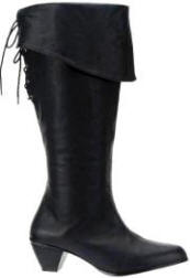 Woman's Medieval, Renaissance, Pirate Leather Boot