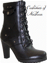 Women's Steampunk Boot - Leather