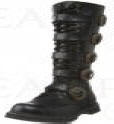 Powderhouse Mechanic's Boots - Black