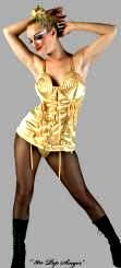 Madonna Costume 1980's Pop Singer Corse