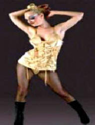 Madonna Costume 1980's Pop Singer Corset