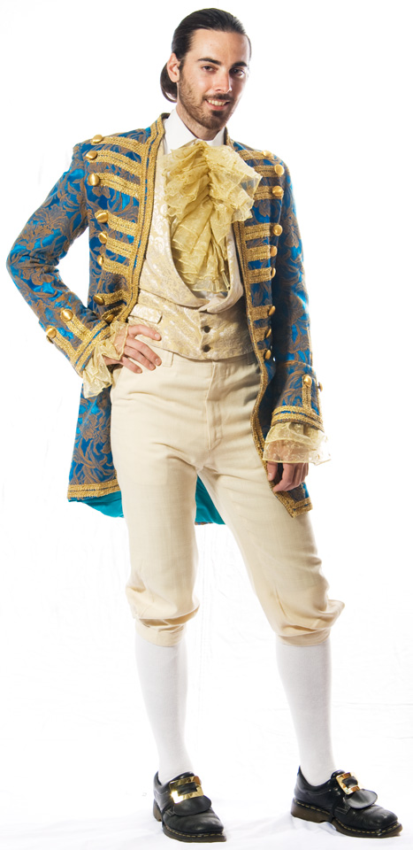 Colonial Man Courtier Prince Costume