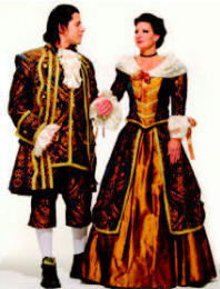 Colonial Costume Colonial  Man Costume and Woman