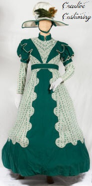 19th Century Day Dress 1820's