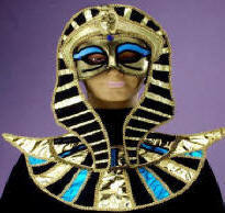 Egyptian Tut 1/2 Mask
