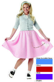 50's Poodle Skirt Costume 