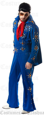 Elvis Costume Jumpsuit with Cape