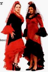 Spanish Senorita Costume Flamenco Dancer