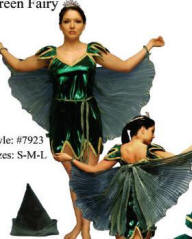Tinkerbell Costume - Green Fairy Costume