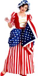 Betsy Ross Costume Lady Liberty Costume