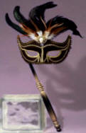 Venetian Mask w/Stick