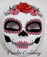 Day of the Dead Mask Full Face Mask