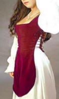 German Medieval Gown Insert Costume 