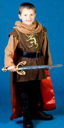 Child Warrior Prince Knight Costume 