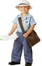 Mr. Postman Costume Toddler Child