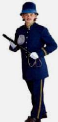 English Bobby Keystone Cop Costume