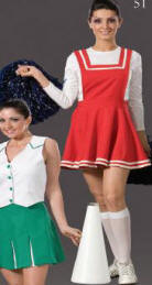 Cheer Leader Uniform Costume Pinup #9
