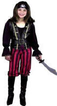 Child Pirate Queen Costume