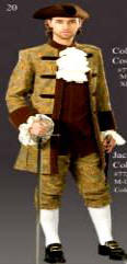 Colonial Man Costume Jack Pirate Costume