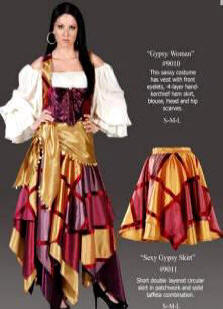Gypsy Woman Costume