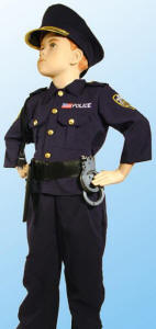 Child Police Man Costume