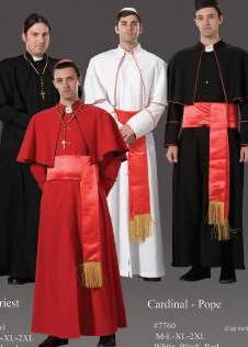 Cardinal Costume, Pope Costume, Cardinal Richelieu