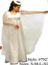 White Organza Angel Costume