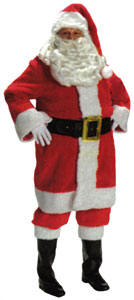 Father Christmas Santa Claus Suit Costume