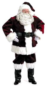Santa Claus Costumes -  Majestic Deluxe 