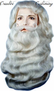 Santa Claus Yak Wig & Beard Set