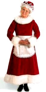 Mrs. Claus Costume Mrs. Santa Claus Costume