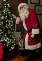 Dlx Old Time Santa Claus Suit