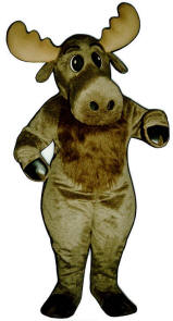 Christmas Moose Mascot Costume - Costumes of Nashua
