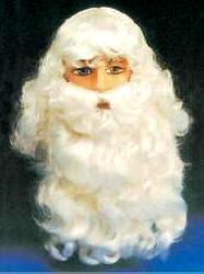 Santa Claus Wig &  Beard Set Jumbo