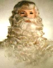 Santa Wig & Beard Set Supreme 