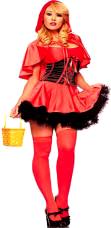 Little Red Hot Riding Hood Costume