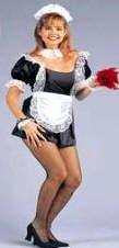 Adult Upstairs French Maid Costume 