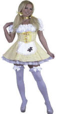 Goldee Locks Costume with Petticoat Underskirt