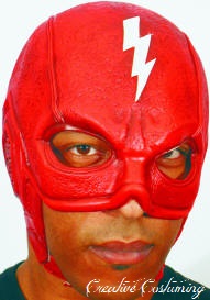 Thunderbolt Super Hero Latex Mask