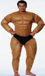 Body Builder Muscle Man Suit Costume