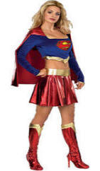 Sexy Superhero Supergirl™ Costume