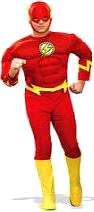 Flash Deluxe Muscle Chest Costume 