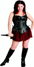 Viking Woman Costume Lady Warrior