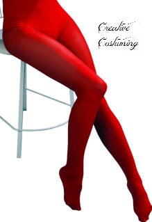 Red Seamless Tights