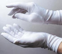 White Gloves - Stretch Glove 