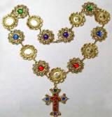 Chain of Office - Cross with Jewel Stones