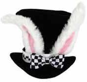 Alice in Wonderland White Rabbit Topper Hat