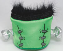Frankenstein Hat Green Satin Monster Hat